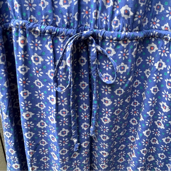 Lucky Brand Irving and Fine Blue Embroidered Sleeveless Dress Size M - Picture 10 of 10